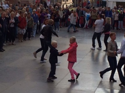 dansbana dansare på Malmöfestivalen