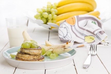 Fattiga riddare med banan att göra med övermogna bananer