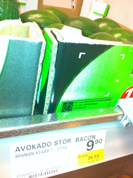 avokado avokadi i låda