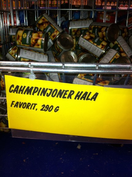 champinjoner champinjoner på burk