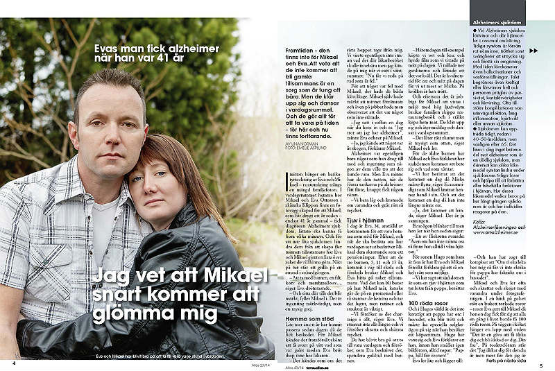 Alzheimers Mikael och Eva Ottosson