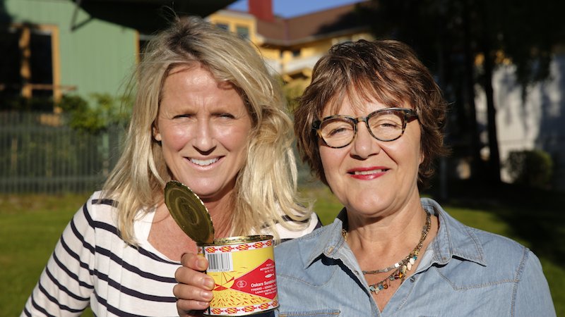 Marie och Lena.