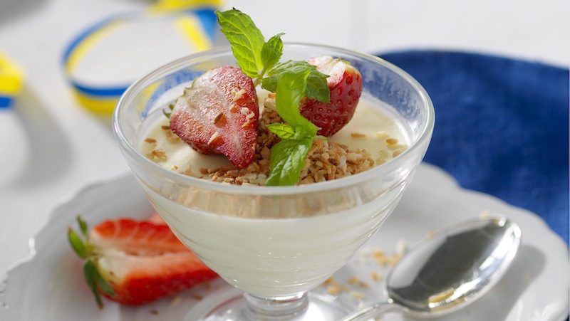 Enkelt och supergott! Glutenfri kokospannacotta