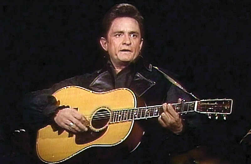 Dokumentären om Johnny Cash visar bland annat klipp från olika tv-inspelningar och konserter.