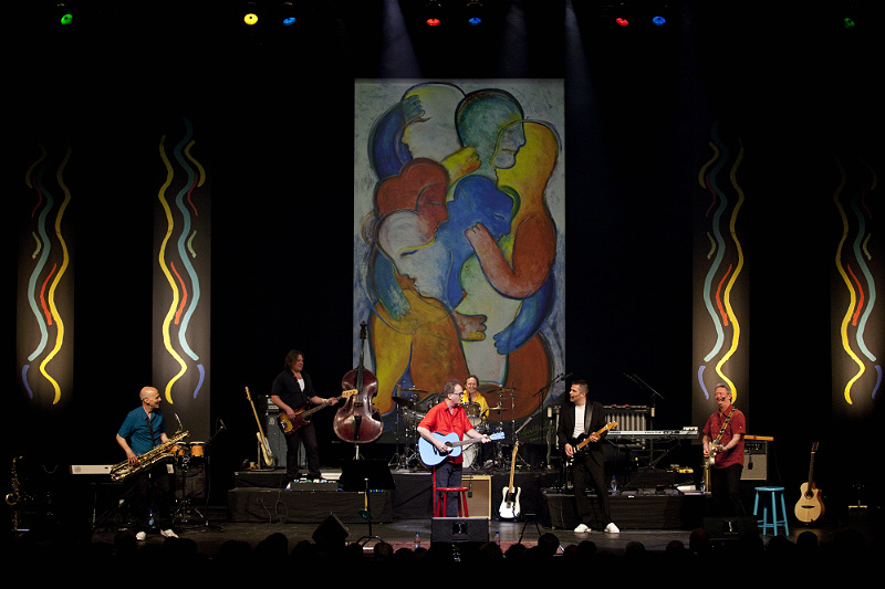 2010 firade Robert Broberg 50 år på scenen och 70 år i livet, något han uppmärksammade med denna show på Cirkus. Foto: Michael Johansson