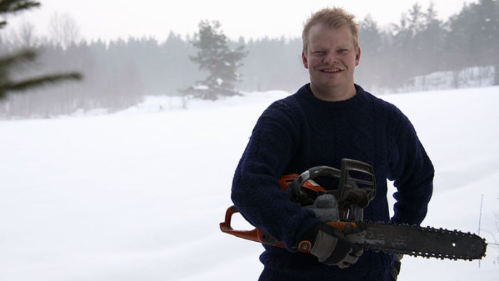 Skogsbonden Per i