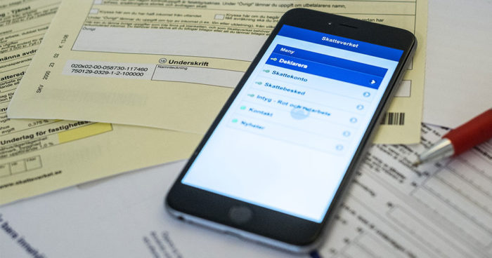 Många svenskar väljer att deklarera digitalt