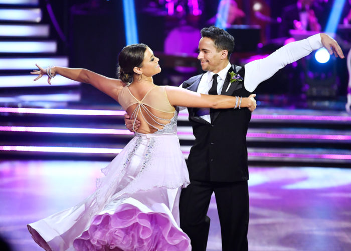 Katja Lujan Engelholm och Jon Henrik Fjällgren Let's dance 2018