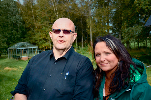 Anja Kontor och Börje Hellström i När livet vänder från 2013