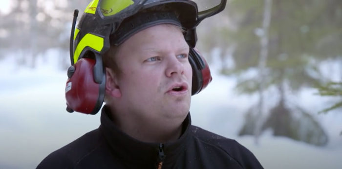 Skogsbonden Per i