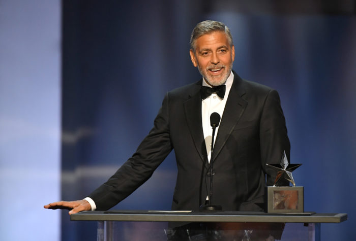 George Clooney på AFI Life Achievement Award Gala i Los Angeles i juni 2018.