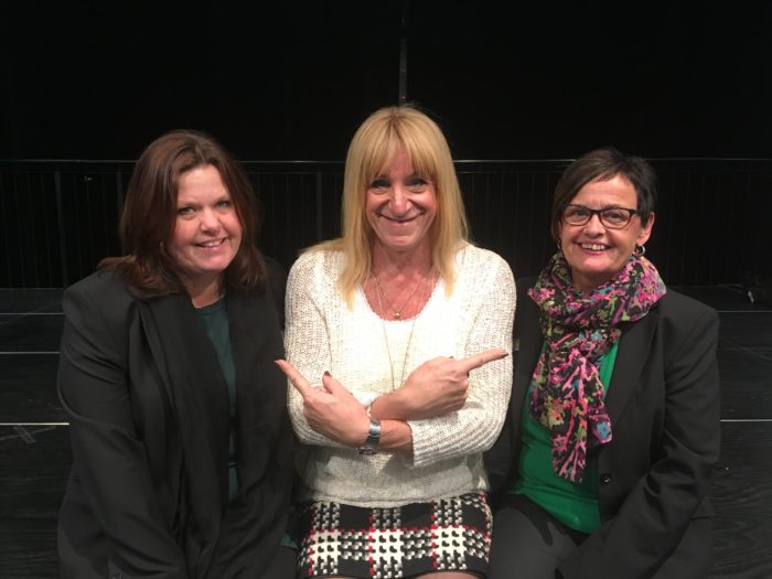 Mia Andreasson, jag och Inga-Karin J Ristenvik