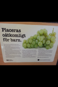 På SJs stolsryggar.