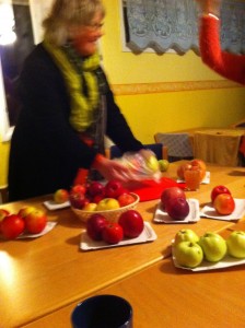Liten äppleskola!