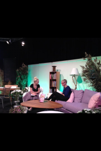 Jag och Lisa Lemke på Kockscenen.