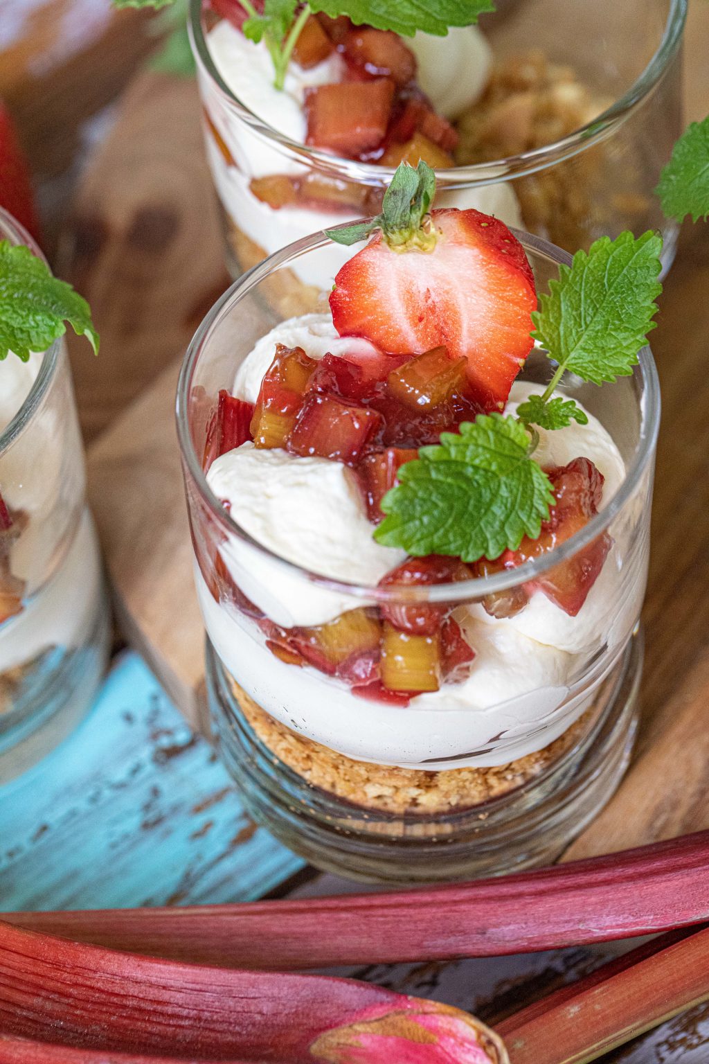 Cheesecake I Glas Med Bär
