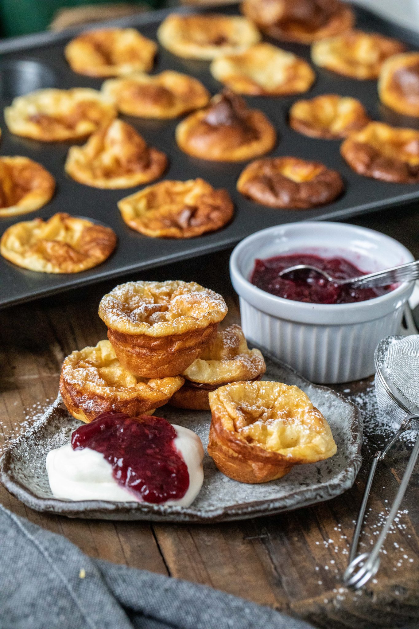 Pannkaksmuffins Fredriks fika Allas.se