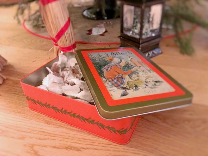 Glutenfri smörkola med flingsalt