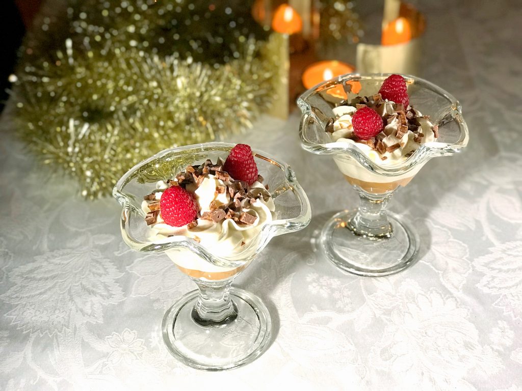 Glutenfri snabb dessert i glas Glutenfria godsaker
