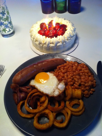 Breakfast 001 En riktig English breakfast, eller