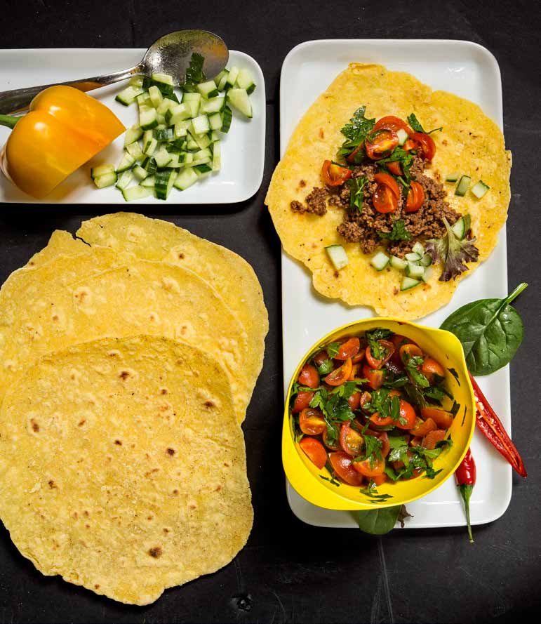 Glutenfria tortillas Allas Recept