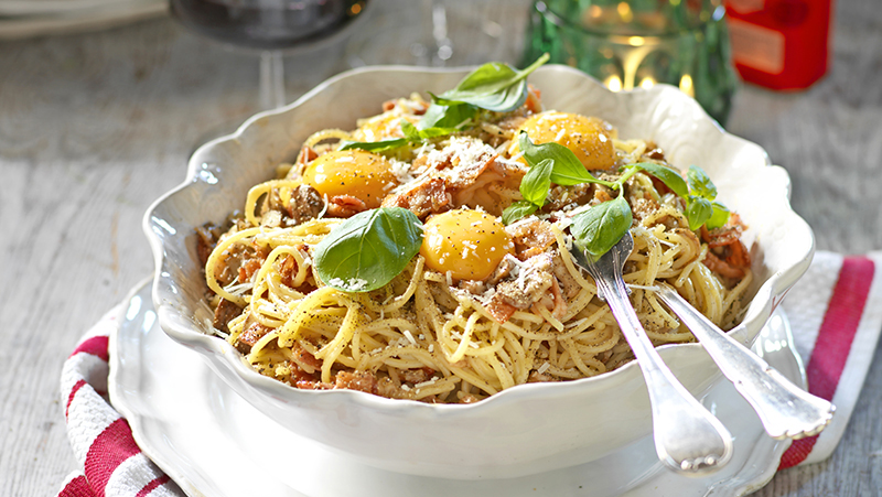 Recept pasta carbonara | Allas Recept