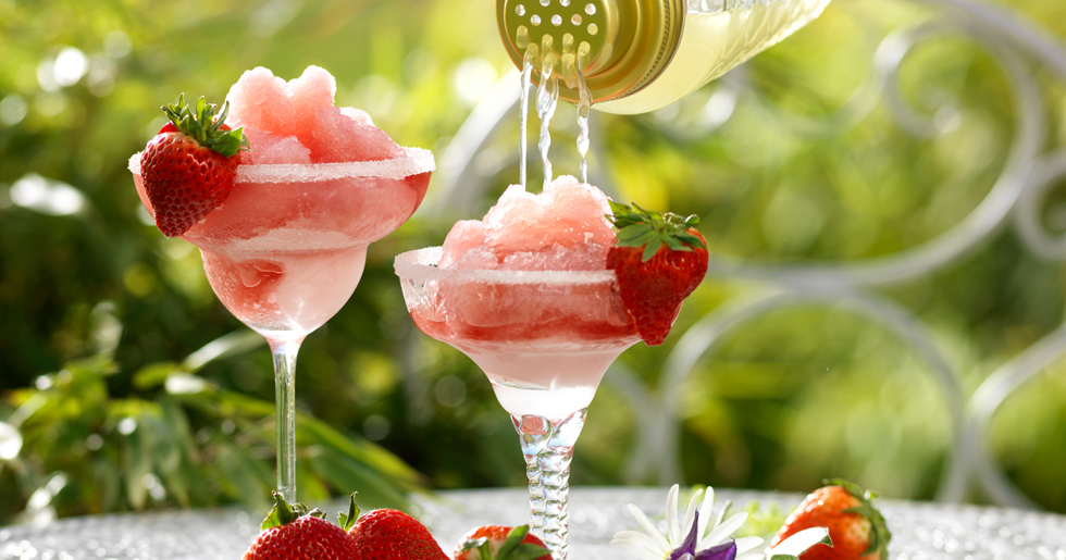 Recept Frozen rosé cocktail Allas Recept